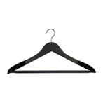 *TIP*  Hanger black Helena 44 cm Flock 1 cm dik met bar, Zakelijke goederen, Kantoor en Winkelinrichting | Winkel en Inventaris