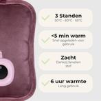 2dekans | STAUS&BACH Bellune - Elektrische kruik met hoes -, Ophalen of Verzenden, Zo goed als nieuw