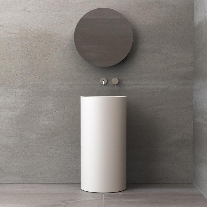 Waskom Ideavit Solidroll 45x45x90 cm Solid Surface Op, Doe-het-zelf en Verbouw, Sanitair, Ophalen of Verzenden