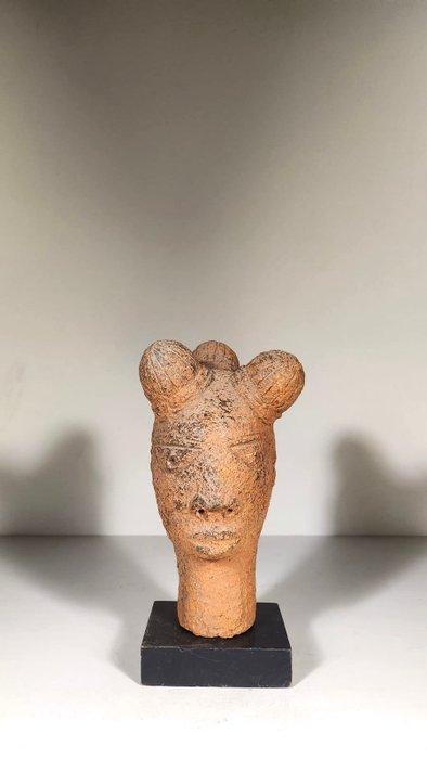 Hoofd - No - Nigeria (Zonder Minimumprijs), Antiek en Kunst, Kunst | Niet-Westerse kunst