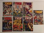 Thor #129, 134, 136/140 - The Mighty Thor - 7 Comic - Eerste, Nieuw