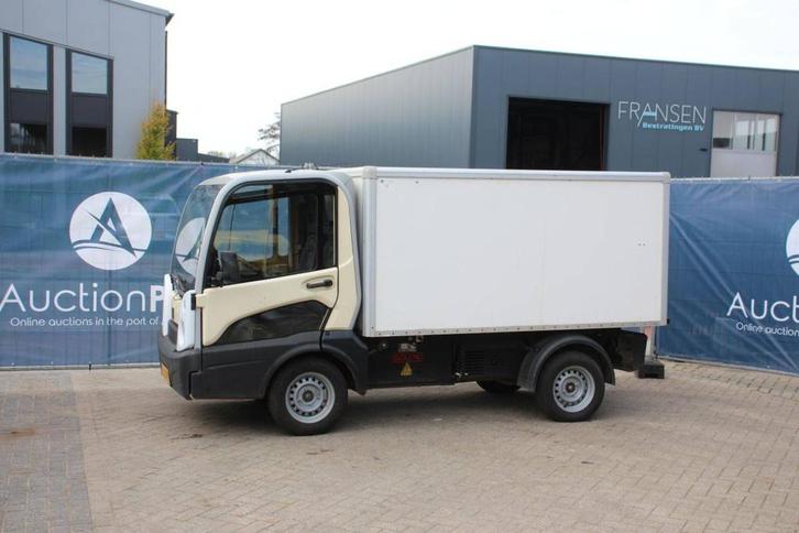 Veiling: Bakwagen Vrachtwagen Goupil G5 Elektrisch 2010, Auto's, Vrachtwagens, BTW verrekenbaar, Overige brandstoffen, Zilver of Grijs