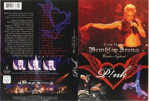 dvd - P!nk - Live From Wembley Arena London, England, Cd's en Dvd's, Dvd's | Overige Dvd's, Zo goed als nieuw, Verzenden