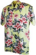 Karmakula, Bali Cream Cotton Hawaiien Shirt, Verzenden, Nieuw