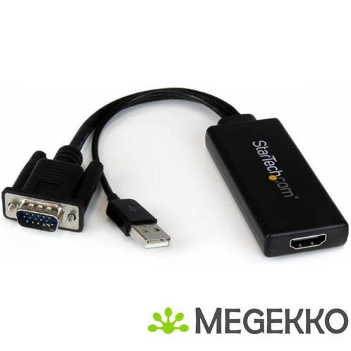 StarTech.com VGA-naar-HDMI-adapter met USB-audio & -voeding, Computers en Software, Overige Computers en Software, Nieuw, Verzenden
