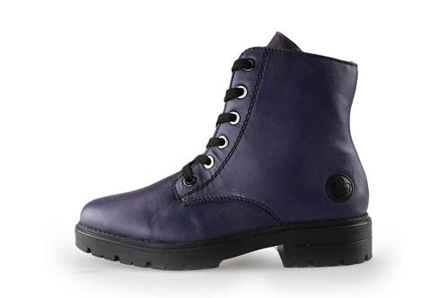Rieker Veterboots in maat 38 Paars | 10% extra korting, Kleding | Dames, Schoenen, Overige kleuren, Zo goed als nieuw, Overige typen