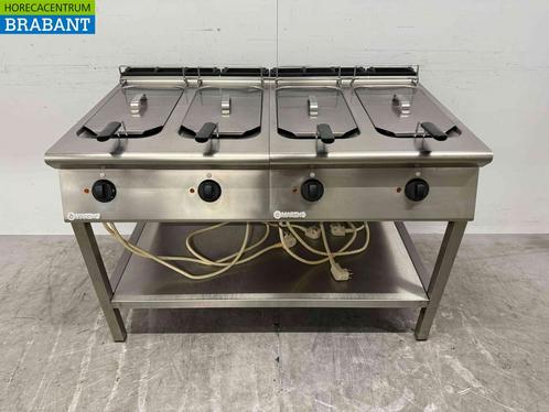 RVS Mareno Twee Dubbele Friteuse frituur 4 x 10 liter 400V, Zakelijke goederen, Horeca | Keukenapparatuur, Gebruikt, Ophalen of Verzenden