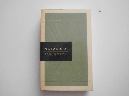 Notaris x 9789063033163 Koeck, Boeken, Wetenschap, Gelezen, Verzenden