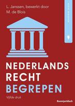 9789462907584 Recht begrepen  -   Nederlands recht begrepen, Verzenden, Zo goed als nieuw, Matthijs de Blois