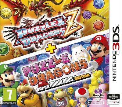 3DS Puzzle & Dragons Z + Puzzle & Dragons: Super Mario Bros., Spelcomputers en Games, Games | Nintendo 2DS en 3DS, Zo goed als nieuw