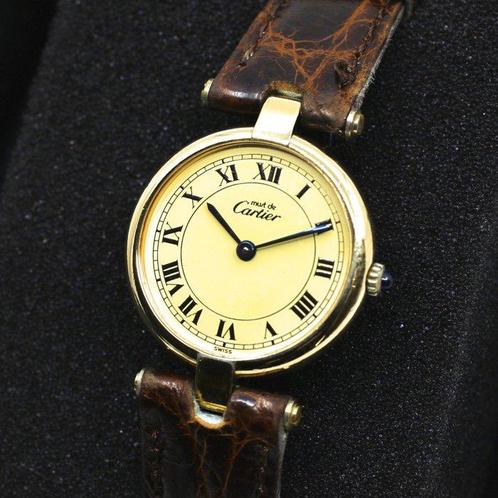 Cartier - Must de Cartier Vendome - 590004 - Dames -, Sieraden, Tassen en Uiterlijk, Horloges | Heren