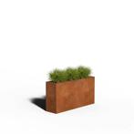 Cortenstaal Plantenbak Rechthoek | 120 x 30 x 60, Tuin en Terras, Verzenden, Nieuw