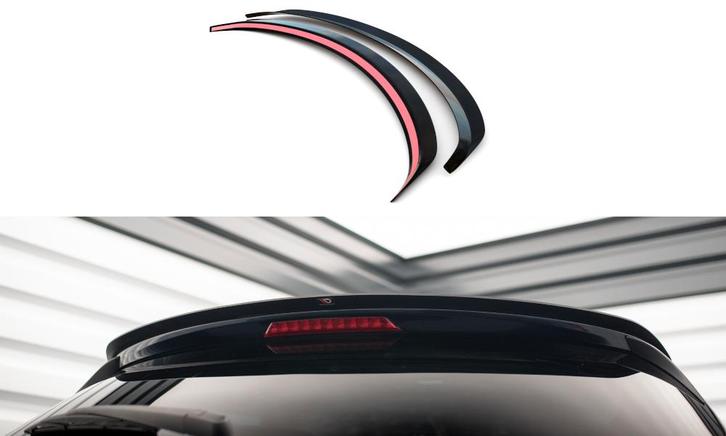 Spoiler Mazda 3 Mk3 2013 - 2016 Maxton Glans Zwart, Auto-onderdelen, Carrosserie en Plaatwerk, Ophalen of Verzenden