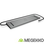 ICY BOX-DK2106-C notebook dock & poortreplicator Bedraad USB, Verzenden, Nieuw, ICY BOX