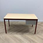 Tweedehands leraarbureau / tafel vv lade Eromes, (bxd), Ophalen of Verzenden, Gebruikt, Bureau