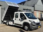 Peugeot Boxer 435 2.0 BlueHDI L3 DC, Auto's, Gebruikt, Euro 6, Wit, Overige kleuren