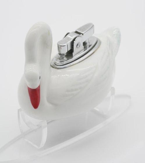 Desconocido - Vintage Ceramic Swan Table Lighter – Style, Verzamelen, Rookartikelen, Aanstekers en Luciferdoosjes