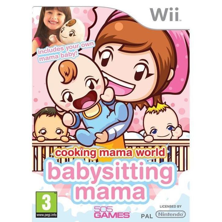 Wii Cooking Mama: World Babysitting Mama, Spelcomputers en Games, Games | Nintendo Wii, Zo goed als nieuw, Verzenden