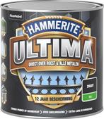 Hammerite Ultima Metaallak Mat Zwart 250 ml, Doe-het-zelf en Verbouw, Verf, Beits en Lak, Ophalen of Verzenden, Nieuw