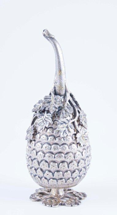 Sultan Abdülaziz Han Tughra - Ottoman - Parfumfles - .925, Antiek en Kunst, Antiek | Goud en Zilver