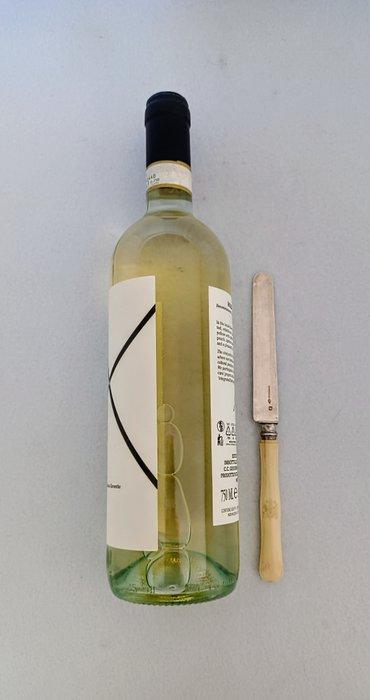 Set of 6 Dessert - Fruitmes - .950 zilver, Antiek en Kunst, Antiek | Goud en Zilver