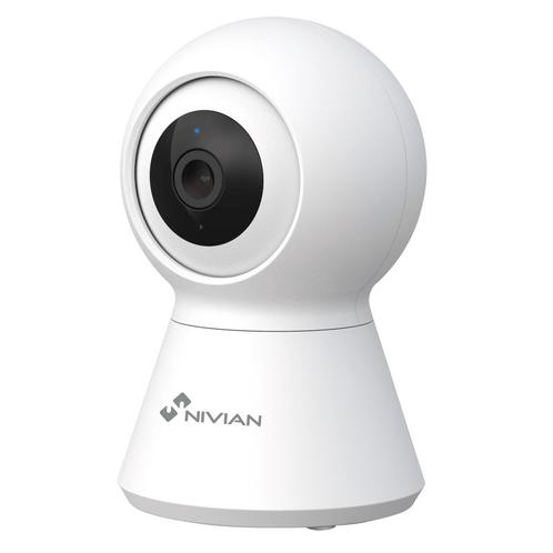 Nivian IPC-IS5 Full HD 4MP witte Wi-Fi mini PT babyfoon, Audio, Tv en Foto, Videobewaking, Nieuw, Ophalen of Verzenden