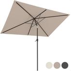 2dekans | LifeGoods Parasol - 270x180cm - 30° Kantelbaar -, Ophalen of Verzenden, Zo goed als nieuw