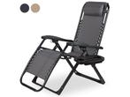 Novitaa NOVDC01A - Opvouwbare Ligstoel - Verstelbaar 30°-90°, Caravans en Kamperen, Kampeermeubelen, Verzenden, Nieuw