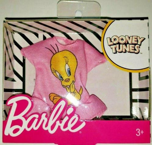 Barbie Tweety shirt roze, Kinderen en Baby's, Speelgoed | Overig, Ophalen of Verzenden