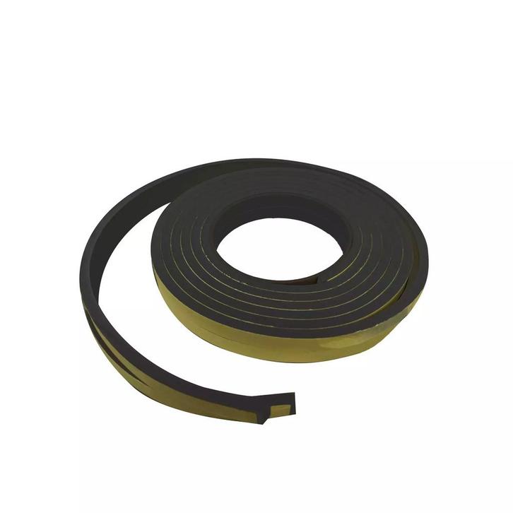 Benson Tochtband zwart - 2 stuks - 2,75 m - EVA materiaal..., Doe-het-zelf en Verbouw, Isolatie en Afdichting, Nieuw, Ophalen of Verzenden