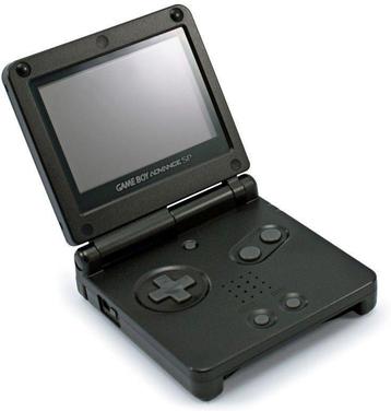 GBA SP (Zwart) (GameBoy Advance) beschikbaar voor biedingen