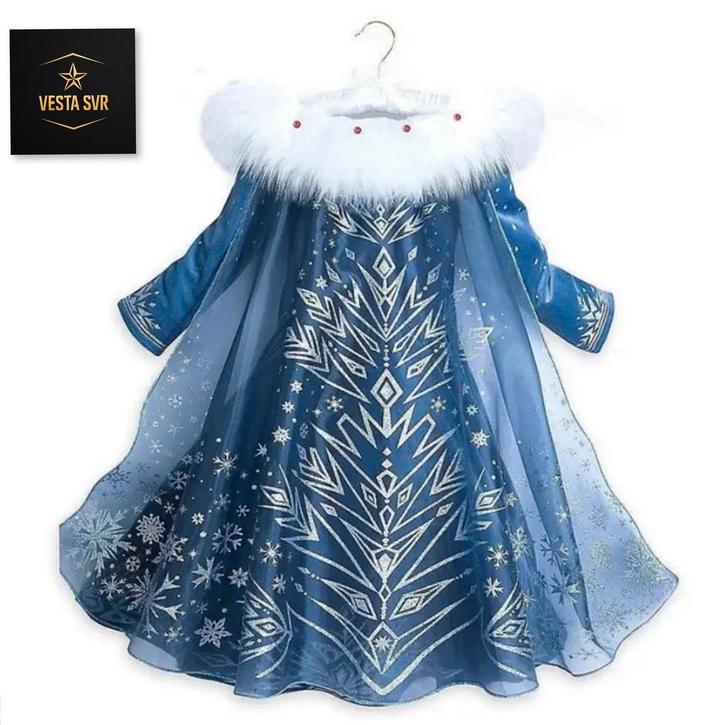 Princessenjurk meisje - Frozen - Elsa - maat 110 Gratis verz, Kinderen en Baby's, Carnavalskleding en Verkleedspullen, Meisje