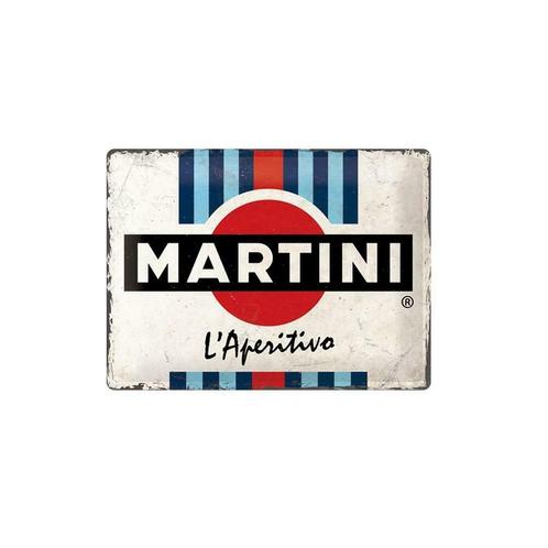 Martini reclamebord relief 30x40 cm, Verzamelen, Merken en Reclamevoorwerpen, Nieuw, Verzenden