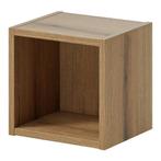 Wandrek Newport voor badkamer 25x27x21 cm eikenkleurig [en.c, Verzenden, Nieuw