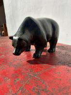 Beeld, Beer - 6,7 kg - 16 cm - Brons