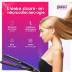 RAVEG Stoomstijltang zwart, Sieraden, Tassen en Uiterlijk, Uiterlijk | Haarverzorging, Ophalen of Verzenden, Zo goed als nieuw