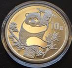 Chinese Panda 1 oz 1987 (30.720 oplage), Postzegels en Munten, Munten | Azië, Oost-Azië, Zilver, Losse munt, Verzenden