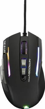 The G-Lab Kult Nitrogen Atom RGB Gaming Mouse - Black (PC..., Verzenden, Gebruikt
