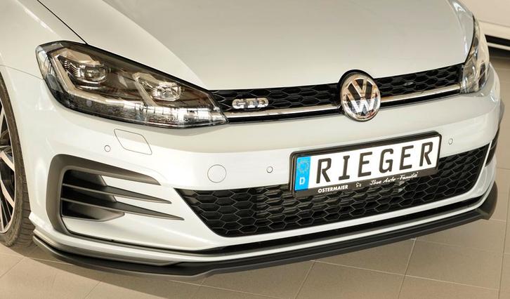 Rieger spoiler alleen voor GTI / GTD / GTE | Golf 7 GTI: 02., Auto-onderdelen, Carrosserie en Plaatwerk, Nieuw, Volkswagen, Verzenden