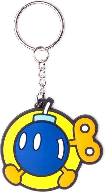 Bioworld Super Mario Sleutelhanger - Bob-omb (Nieuw) beschikbaar voor biedingen