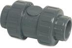 pvc terugslagklep mega5000 serie-40 mm, Verzenden, Nieuw