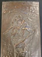 Morel - sculptuur, Madonna con bambino - 19° secolo - 51.5