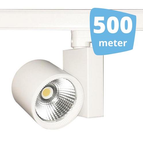 500x 30W LED Track Spot Spirit Wit 3500K Warmwit + 500m, Zakelijke goederen, Kantoor en Winkelinrichting | Winkel en Inventaris