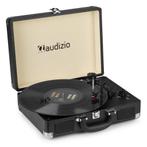 Audizio RP114BK - Retro platenspeler in zwarte koffer - plat, Verzenden, Nieuw