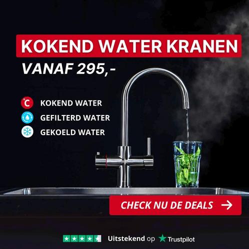 Cooker kraan vanaf 295,- | Kokend, gekoeld, gefilterd, Huis en Inrichting, Keuken | Keukenbenodigdheden, Nieuw, Ophalen of Verzenden