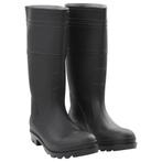 vidaXL Regenlaarzen maat 44 PVC zwart, Verzenden, Nieuw