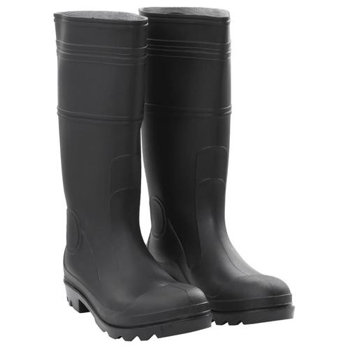 vidaXL Regenlaarzen maat 44 PVC zwart, Watersport en Boten, Hengelsport | Algemeen, Nieuw, Verzenden