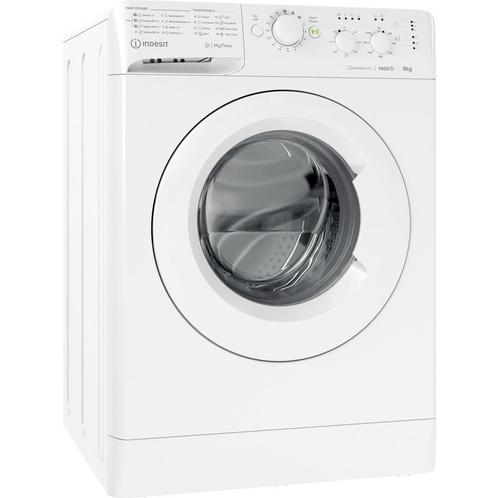 Indesit Mtwc 91495 W Wasmachine 9kg 1400t, Witgoed en Apparatuur, Wasmachines, Nieuw, Voorlader, 85 tot 90 cm, Ophalen of Verzenden