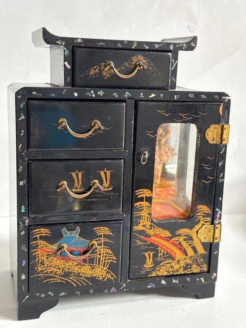 Cabinet, Early 20Th - Muzikale juwelendoos - 1940-1950 -, Antiek en Kunst, Kunst | Designobjecten