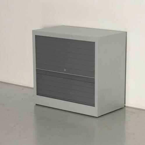 Kinnarps roldeurkast, aluminium, 75 x 80 cm, incl. 1, Huis en Inrichting, Kasten | Roldeurkasten en Archiefkasten, Ophalen of Verzenden